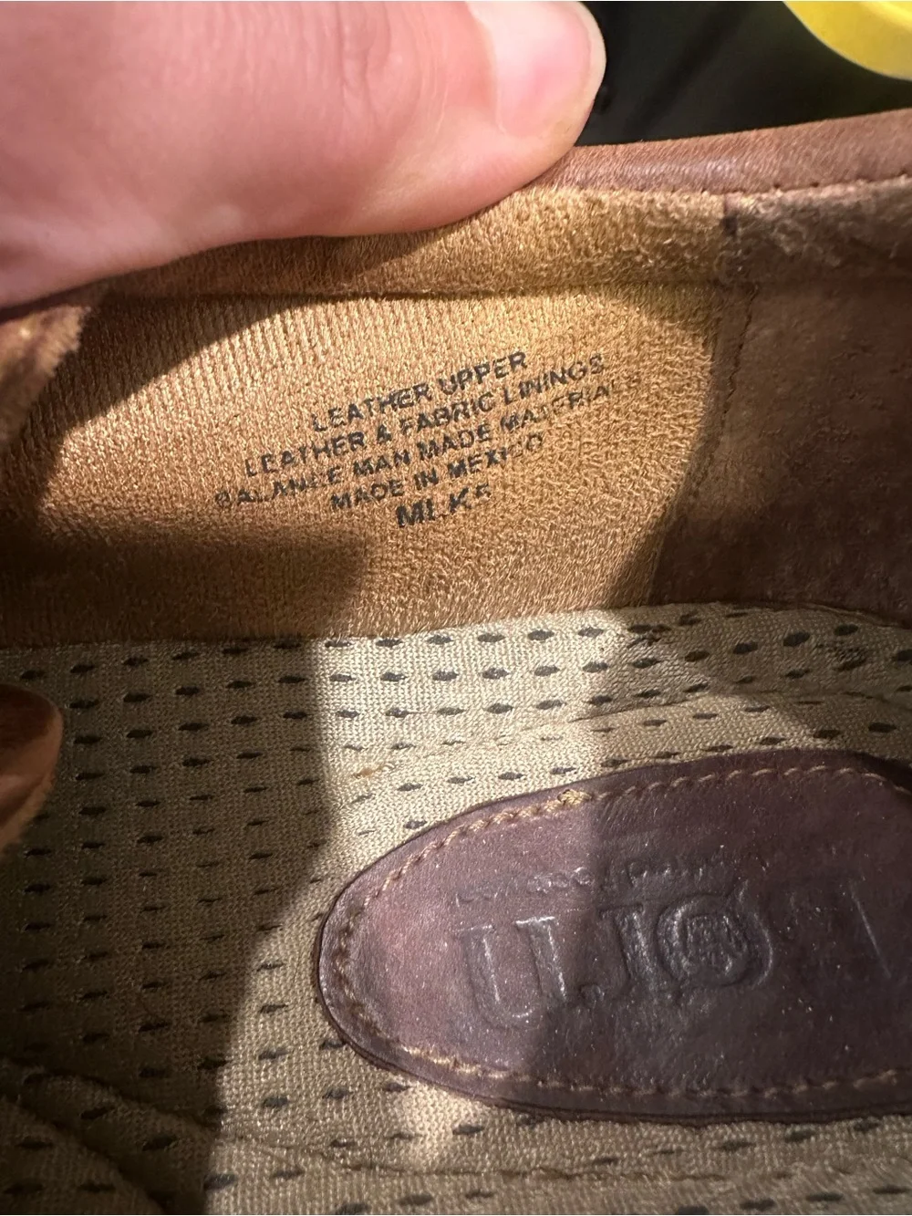 Born Men's Brown Leather Shoes